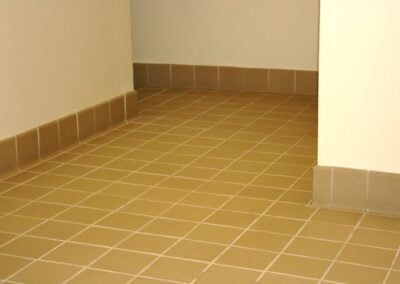 Clean and well-maintained tile flooring showcasing professional tile and grout cleaning services by Wiz Team, Inc.
